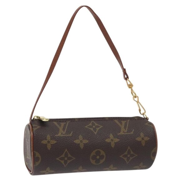 LOUIS VUITTON Monogram Papillon Pouch LV Auth 130312 - Picture 1 of 15